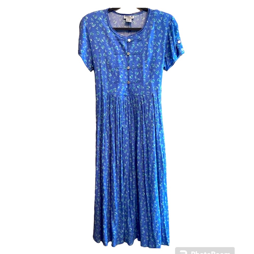Robbie Bee - vintage maxi sundress pockets